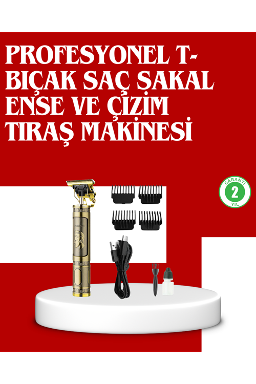 Daling Profesyonel Tıraş Makinesi Islak ve Kuru Kullanım