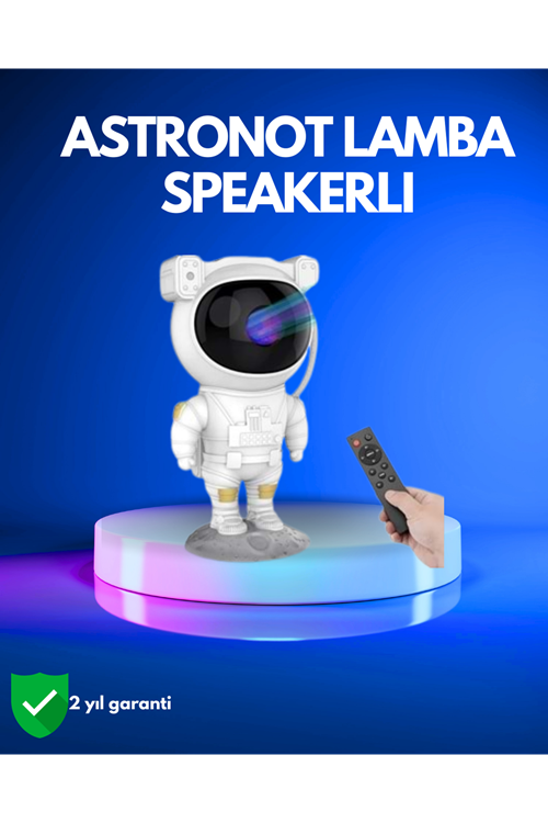 Ayarlanabilir Parlaklık ve Zamanlayıcı Modlu Astronot Lamba