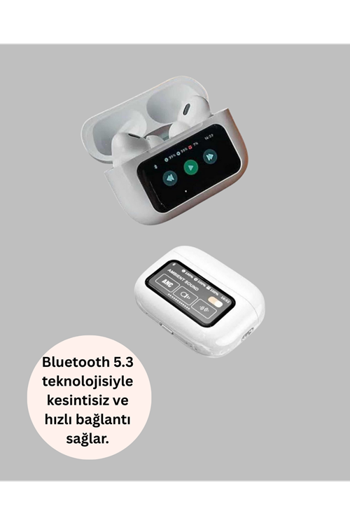 Tüm Telefonlarla Uyumlu ANC Özellikli Dokunmatik Bluetooth Kulaklık