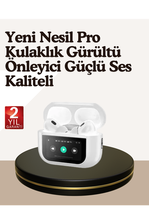 Dokunmatik Kontrollü Gürültü Önleyici Bluetooth Kulaklık Şarj Göstergeli
