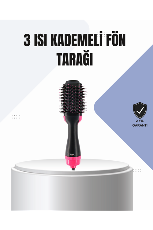Oval Tasarımlı Profesyonel Fönlü Saç Şekillendirici