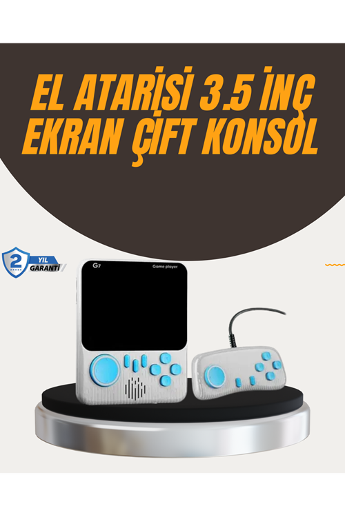 İki Kişilik Oyun Deneyimi Sunan Taşınabilir Retro Konsol