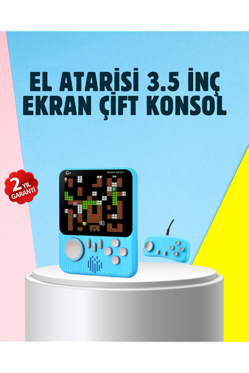 666 Klasik Oyunlu Mini Retro Konsol – Büyük Ekran Desteği