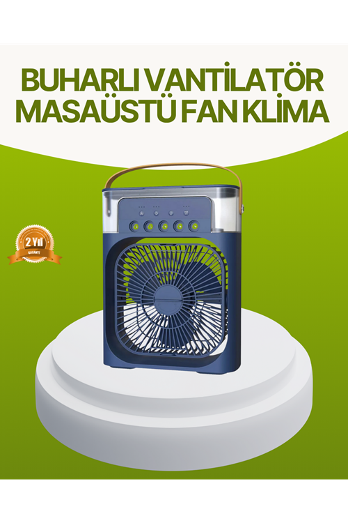 Turbo Fan Teknolojili Sessiz ve Güçlü Soğutma Fanı