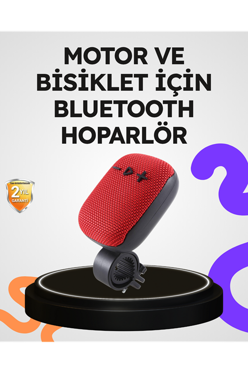 5W Kablosuz Bluetooth Hoparlör Güçlü Bas ve FM Radyo