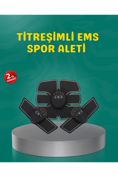 EMS Titreşimli Spor Cihazı Kas Geliştirme ve Yağ Yakma 2025 Seri Orijinal