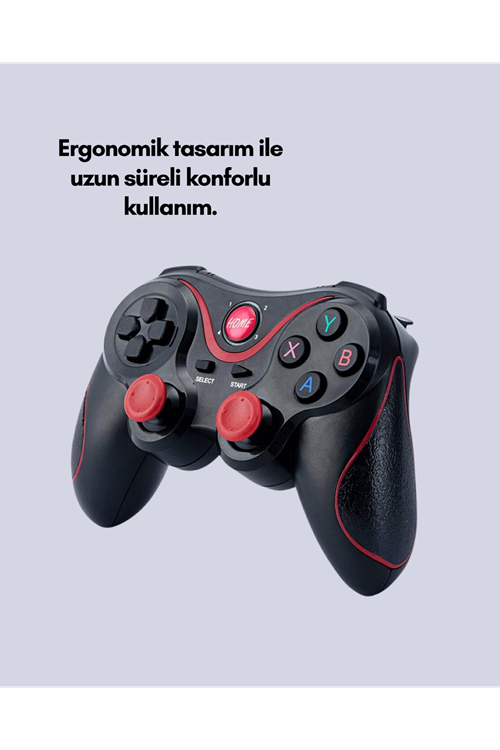 Yüksek Hassasiyetli Kablosuz Oyun Kolu PC ve Mobil Uyumlu