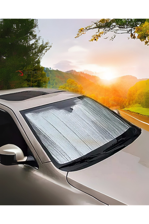 Araç Ön Cam Güneşlik Katlanabilir UV Koruma Ford Focus Renault Megane Skoda Superb Honda Civic