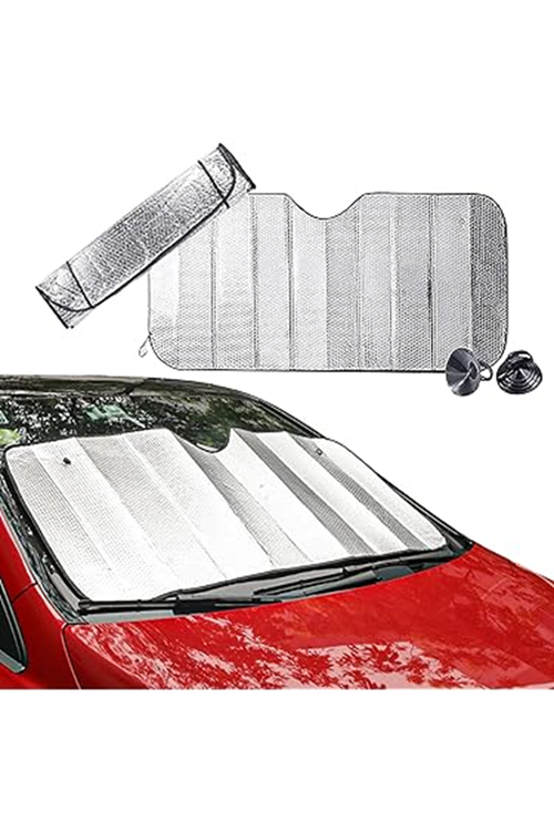 Araç Ön Cam Katlanabilir Güneşlik Isı Yansıma Önleyici Dacia Duster Honda Civic Ford Focus Skoda Superb