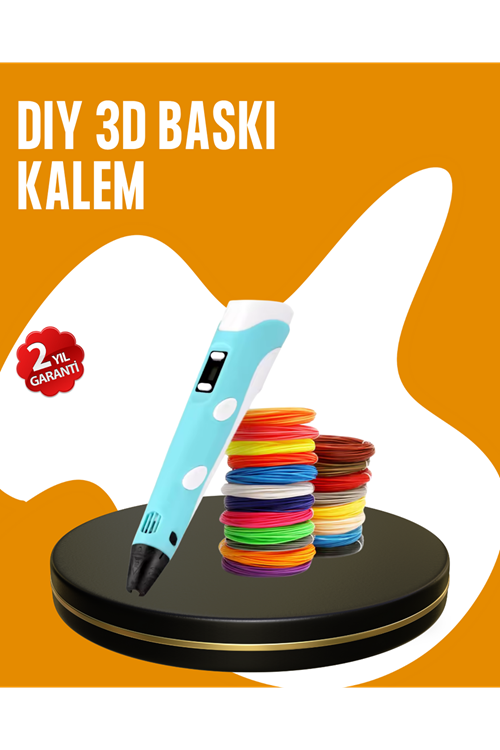 Yaratıcı Çizim ve Modelleme İçin Profesyonel 3D Yazıcı Kalem