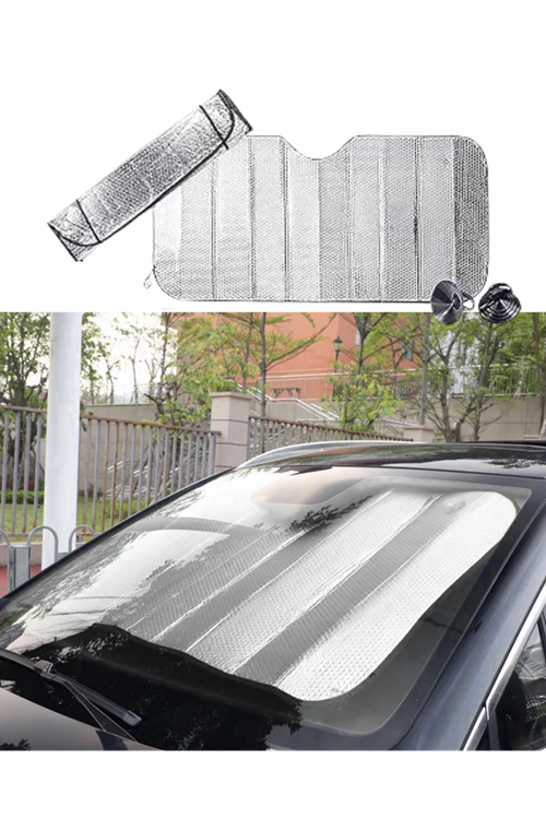 UV ve Isı Önleyici Oto Ön Cam Güneşliği Hyundai i20 Fiat Egea Toyota Corolla Volkswagen Passat