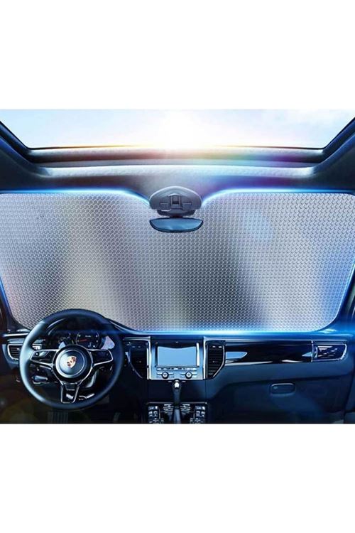 Araç Ön Cam Güneşlik UV ve Isı Koruma Katlanabilir Toyota Corolla Skoda Superb Dacia Duster Ford Focus