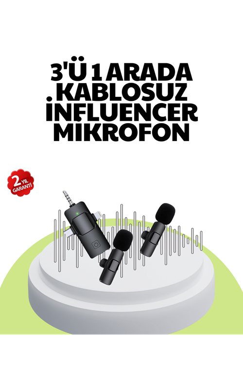 Çok Yönlü Mikrofon - Net Ses, Uzun Pil