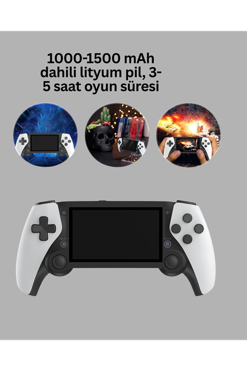 3D Ekranlı Mini Oyun Konsolu + Multimedya