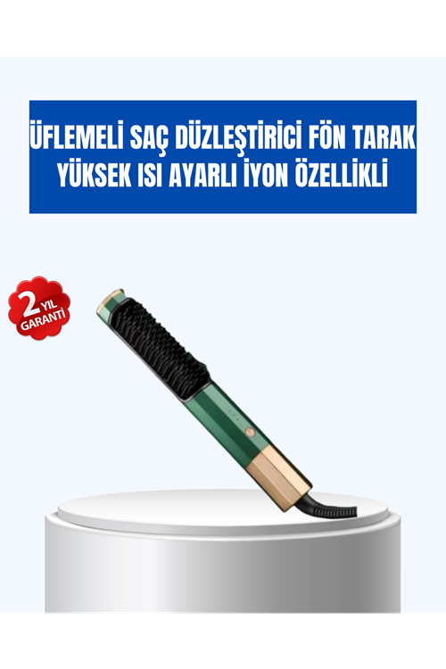 Ayarlanabilir Isı Kontrollü Saç Şekillendirme Seti – Tüm Saç Tipleri İçin Uygun