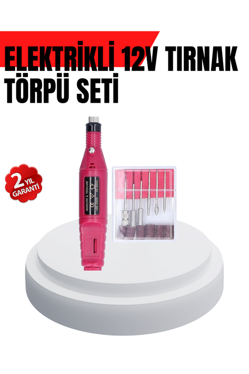 Kalem Tipi Sessiz Manikür Pedikür Cihazı