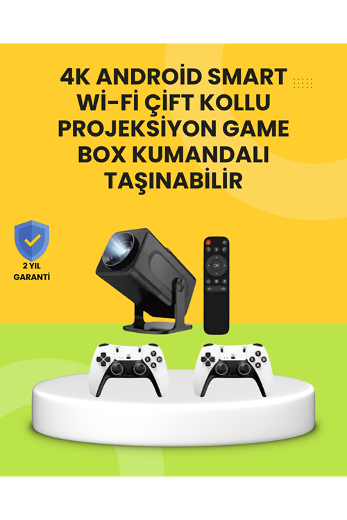 HCS350pro Android 11 İşletim Sistemli Mini Projektör
