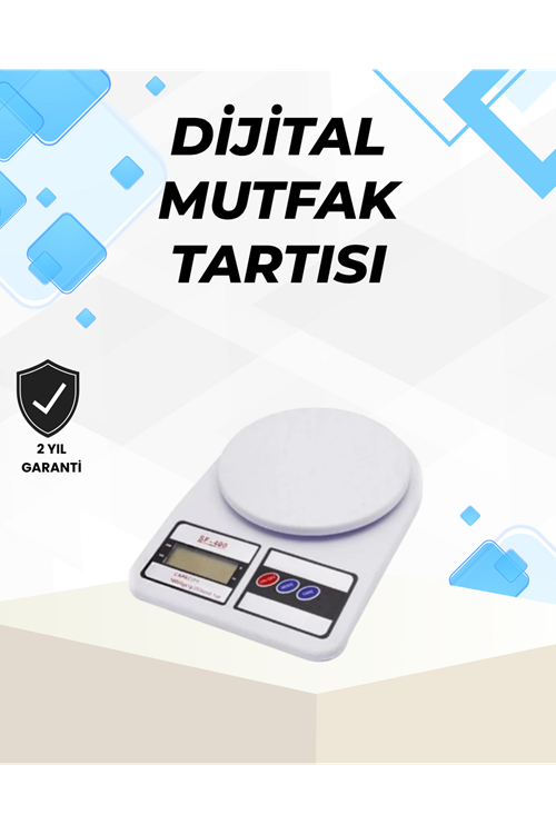 Hassas Tartım İçin Dijital Mutfak Terazisi – 10kg / 1g