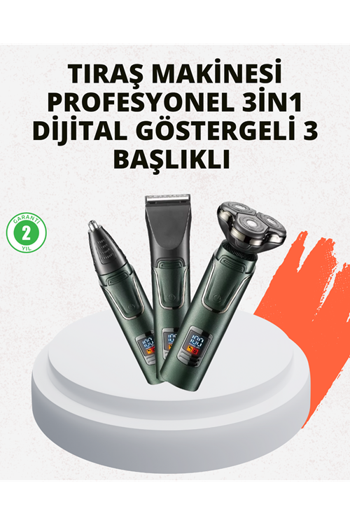 Hareket Halinde Kullanıma Uygun Tıraş Makinesi