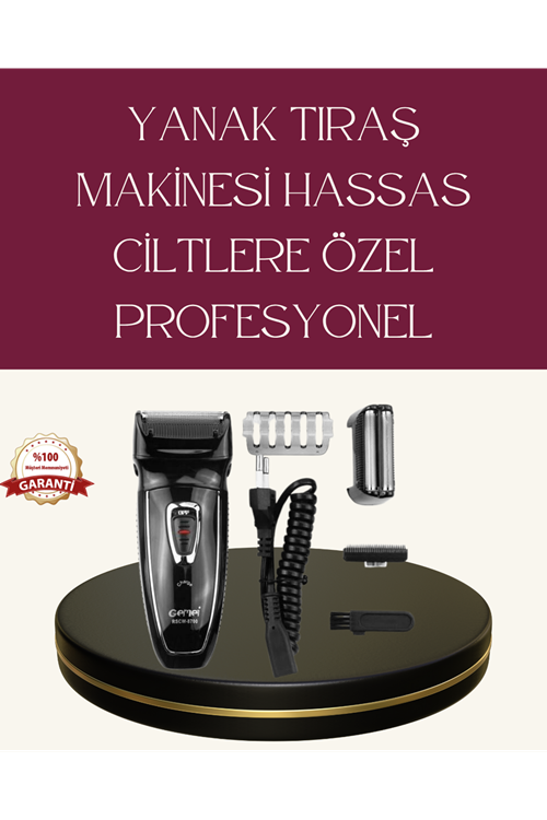 Erkekler İçin Folyo Başlıklı Tıraş Makinesi