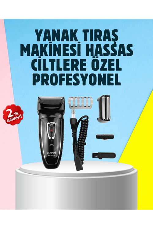 Çift Başlıklı Taşınabilir Tıraş Cihazı