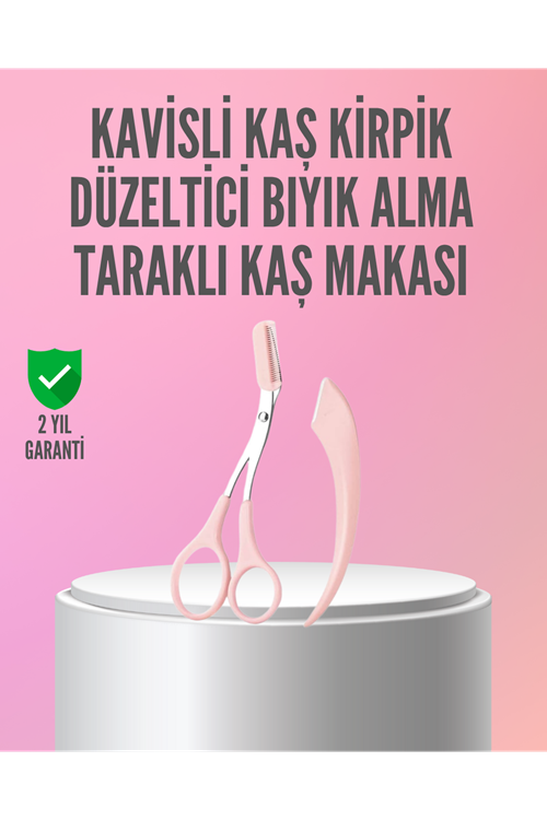 Kaş ve Kirpik Şekillendirme İçin Yüz Bakım Makası