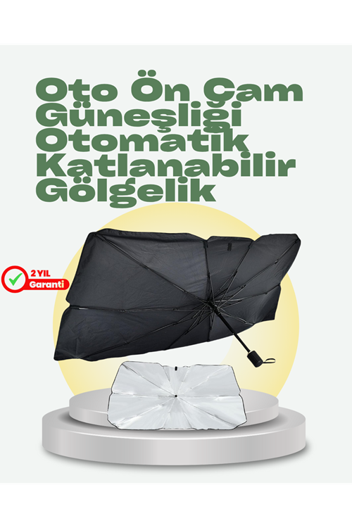 Katlanabilir Oto Güneşlik – Pratik, Dayanıklı, UV Koruyucu Tasarım