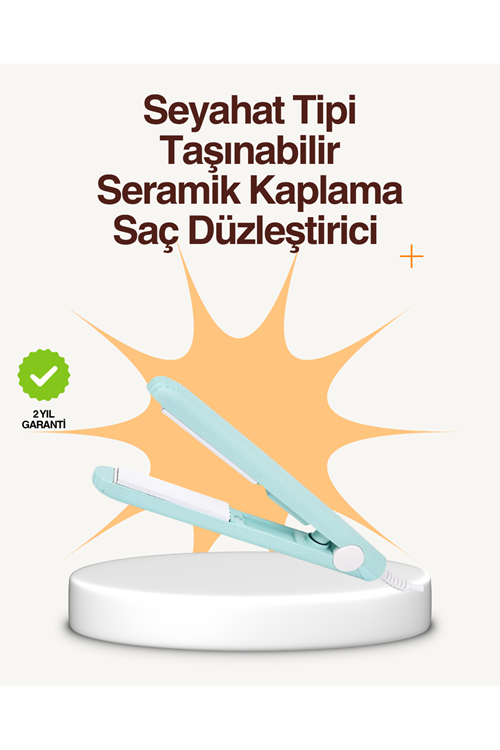 Seramik Kaplamalı, Saç Hasarını Azaltan Kısa Saçlara Uygun Bukle Maşası