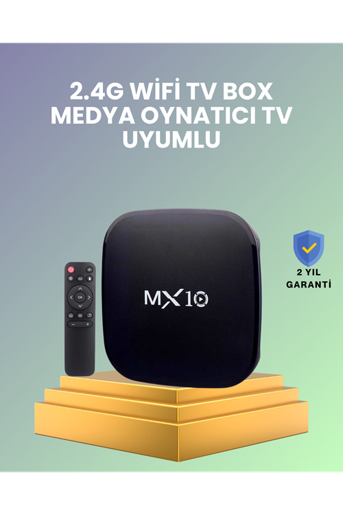 2 GB RAM 8 GB Hafıza 4K Video Destekli Android Medya Cihazı