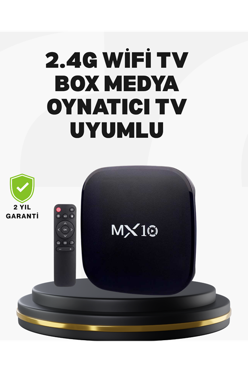 Android Tabanlı Akıllı Medya Oynatıcı – 4 Çekirdekli İşlemci, Ekran Yansıtmalı