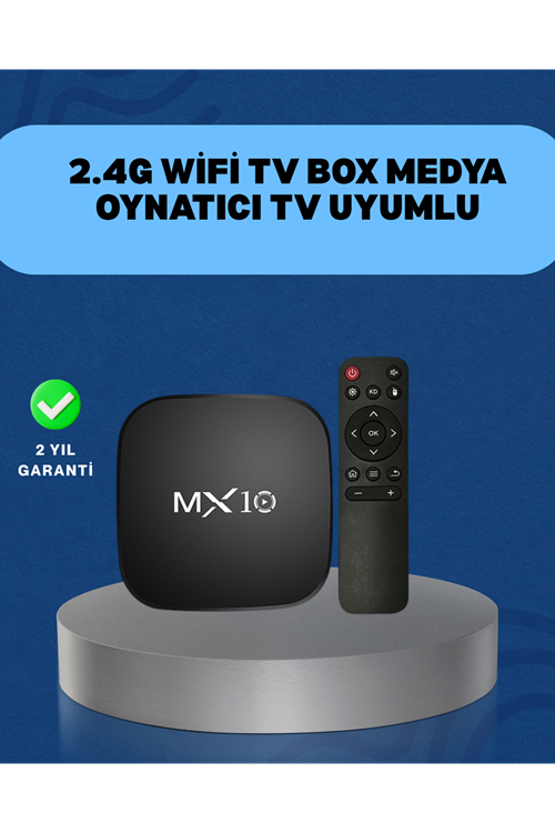 4K Medya Kutusu HDMI-USB Bağlantılı Android TV Çözümü