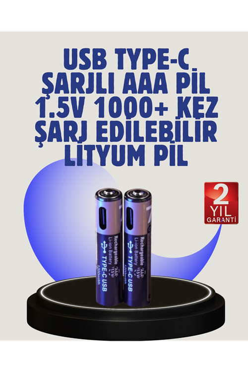 Gelişmiş Güvenlik Özelliklerine Sahip AAA Lityum Pil – Korumalı ve Sağlam Tasarım