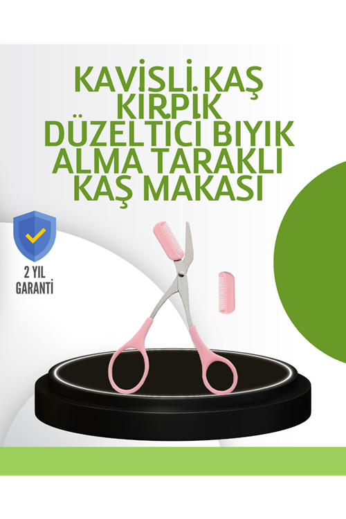 Taşınabilir Kaş ve Kirpik Düzenleme Makası – Ergonomik Tasarım