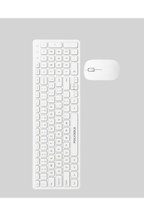 Ofis ve Ev Kullanımı İçin Kablosuz Klavye Fare Seti - Ergonomik ve Pratik