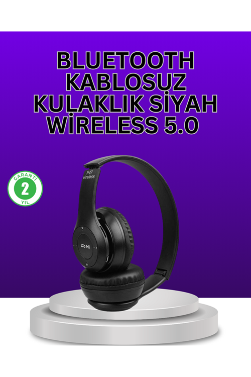 Kablolu & Kablosuz Kullanım Seçeneği Sunan Stereo Bluetooth Kulaklık
