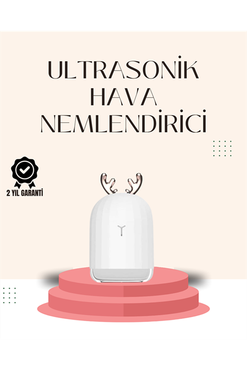 USB Şarjlı Mini USB Nemlendirici LED Işıklı Masaüstü Cihaz