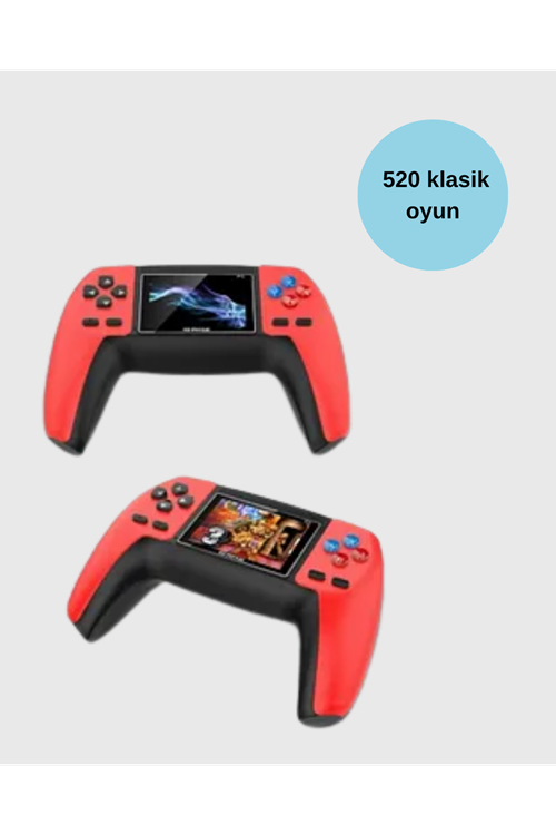 520 Oyunlu Taşınabilir Retro Oyun Konsolu | P5 GamePad