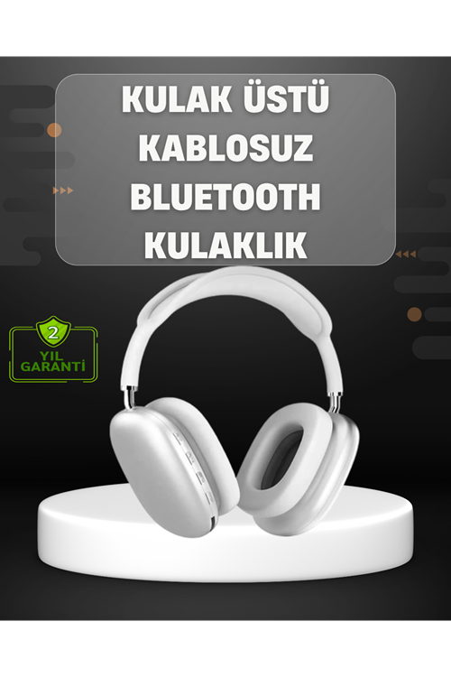 Katlanabilir Bluetooth V5.0 Kablosuz Kulaklık | 400 mAh, Gürültü Azaltma