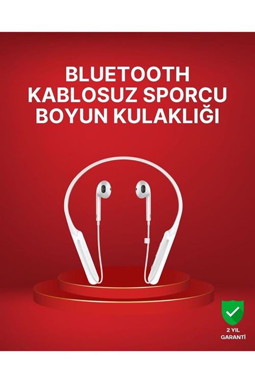 Boyun Askılı Kablosuz Kulaklık – Uzun Süreli Batarya Performansı