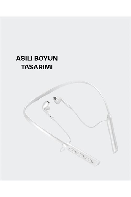 Boyun Askılı Kablosuz Kulaklık – Uzun Süreli Batarya Performansı