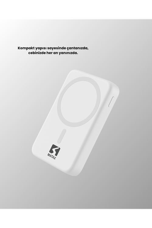 Ultra İnce Manyetik Powerbank – Hızlı Şarj, Güçlü Tutuş, 10000 mAh Kapasite