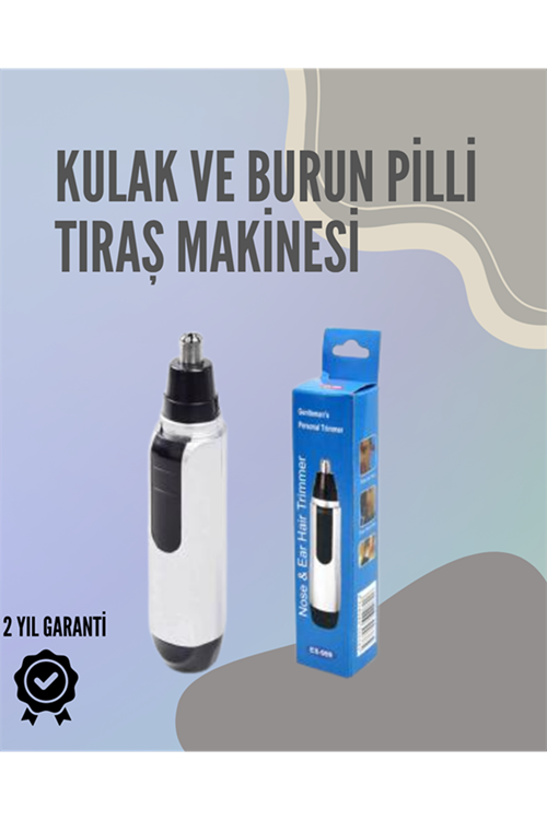 Hassas 3D Bıçaklı Kulak ve Burun Tıraş Makinesi