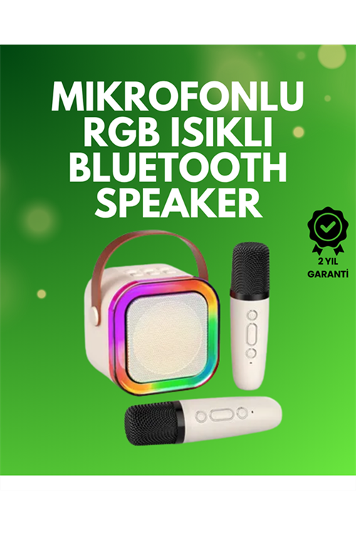 Taşınabilir Bluetooth Karaoke Sistemi – Geniş Pil Kapasitesi
