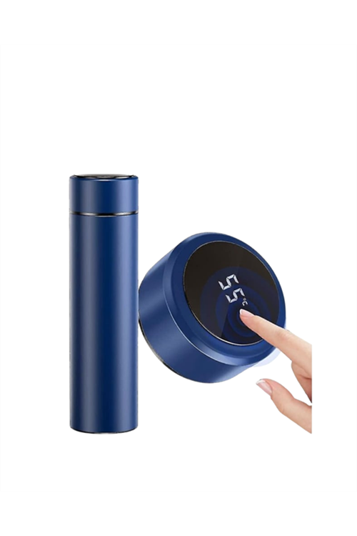 LED Sıcaklık Ölçerli 250 ml Yalıtımlı Termos Şişe