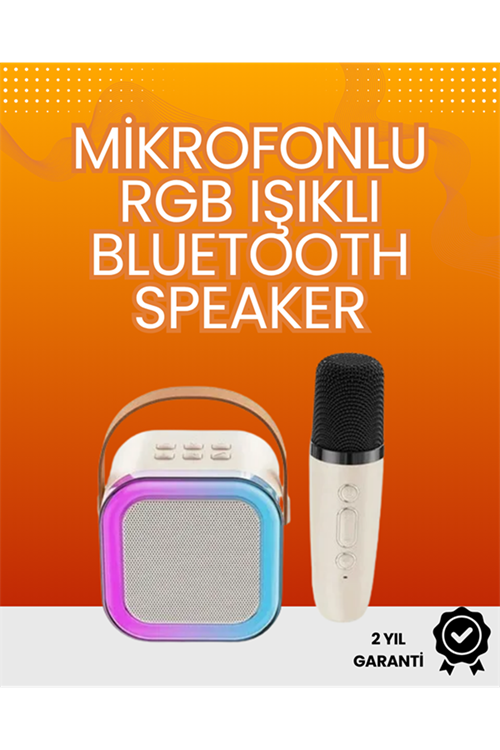 Yüksek Performanslı Kablosuz Karaoke Hoparlör