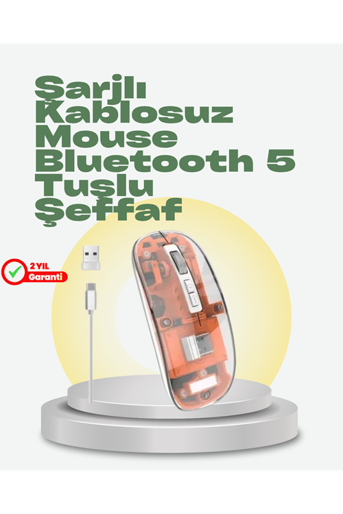 Geniş Uyumluluklu Kablosuz Fare – Windows, Mac, Linux Destekli
