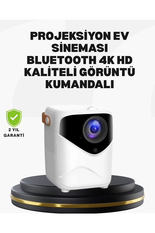50 inç TV Deneyimli Projektör – Yakın Mesafede Geniş Görüntü