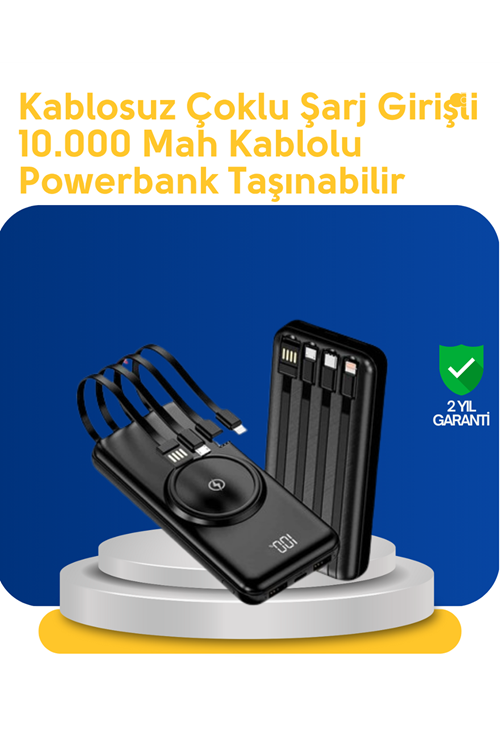 Akıllı Koruma Sistemli Powerbank – Hızlı, Güvenli ve Modern