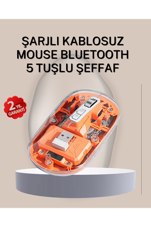 Çift Modlu Fare – USB Alıcılı ve Bluetooth Bağlantılı