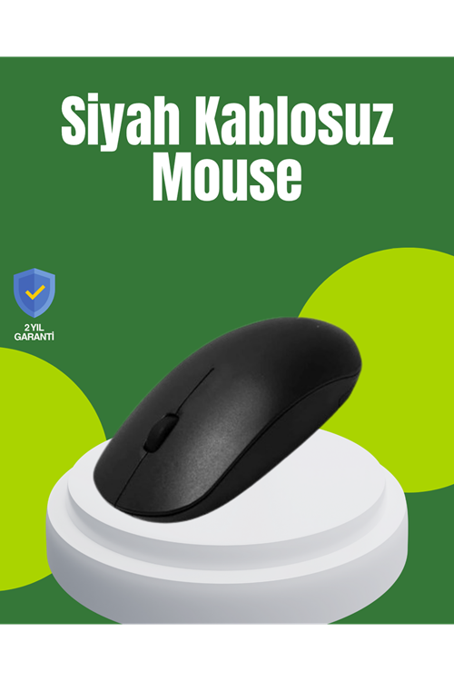 Optik Sensörlü Sessiz Fare – Geniş Uyumluluk ve Ergonomik Yapı